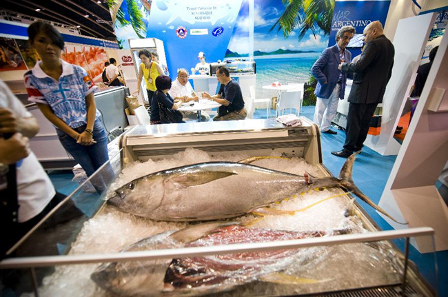 亚洲香港水产海鲜展览会