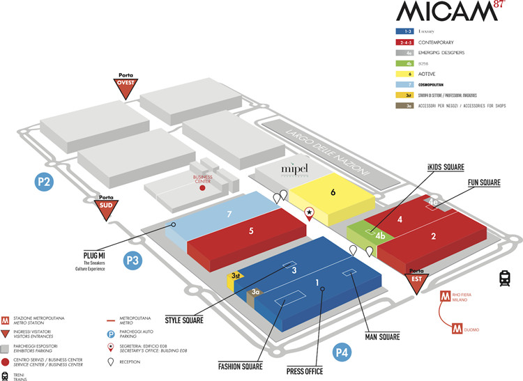 MICAM floorplan
